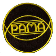 PAMA RECORDS Parche bordado