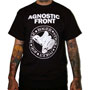 AGNOSTIC FRONT Tribute Boots T-shirt BLACK / camiseta 1