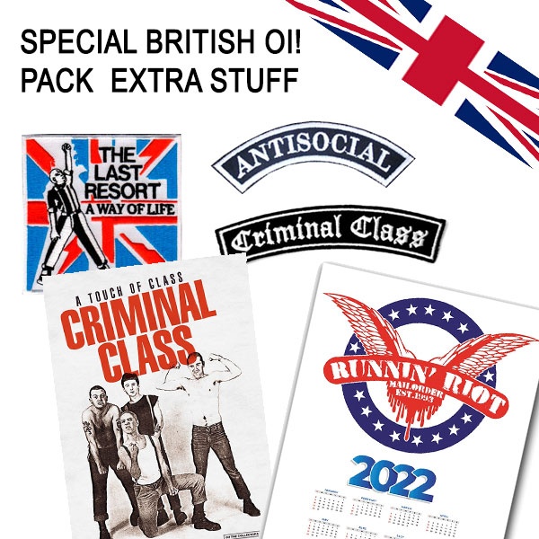 Foto SPECIAL BRITISH OI! PACK (LOAD, CRIMINAL CLASS, TOKYO RANKERS, ANOTHER MANS POISON) 2
