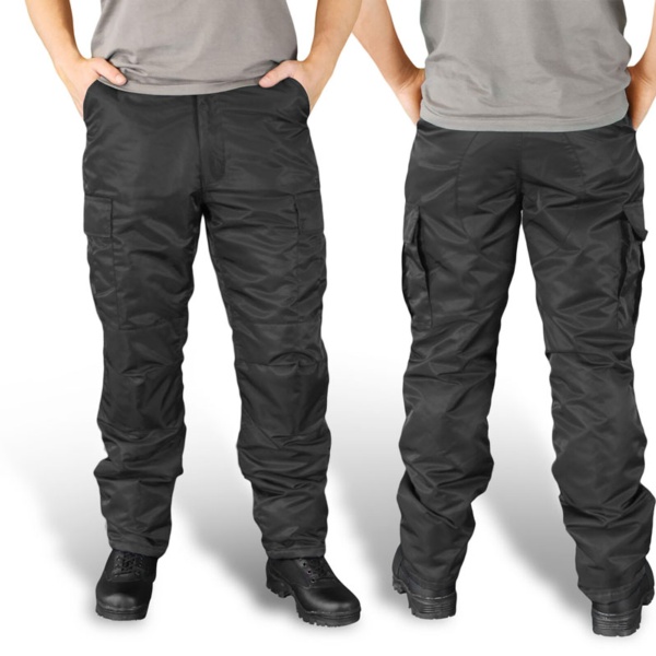 Picture SURPLUS Thermohose MA1 Black Trousers 1