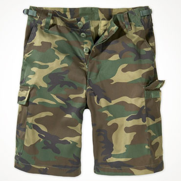 COMBAT SHORTS woodland / Pantalon corto Ropa Militar