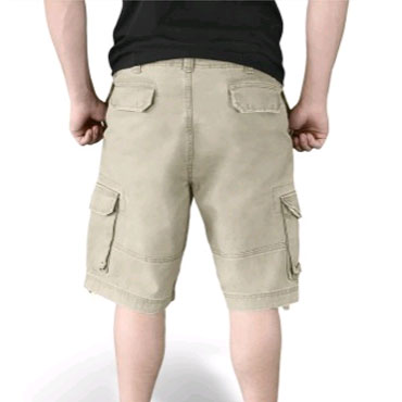 SURPLUS Vintage shorts Beige Washed / Pantalones cortos ropa militar 2