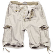 SURPLUS Vintage shorts Beige Washed / Pantalones cortos ropa militar