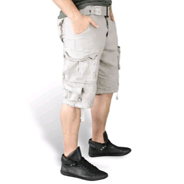 SURPLUS Division Shorts off-white / Pantalon corto off-white 2