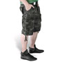 SURPLUS Division Shorts blackcamo washed / Pantalon corto camuflaje oscuro 2