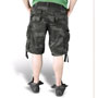 SURPLUS Division Shorts blackcamo washed / Pantalon corto camuflaje oscuro 3
