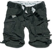 SURPLUS Division Shorts blackcamo washed /