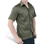 SURPLUS US shirt 1/2 olive / Camisa de manga corta oliva 1
