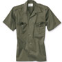 SURPLUS US shirt 1/2 olive / Camisa de manga corta oliva 3