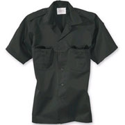 SURPLUS US shirt 1/2 black / Camisa de manga corta negra