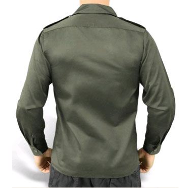 SURPLUS US shirt 1/1 olive / Camisa de manga larga oliva 2