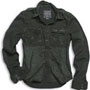 SURPLUS Raw Vintage Shirt longsleeve black washed 1