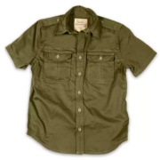 Imagen SURPLUS 1/2 Plain Summer Shirt Olive Camisa militar verde oliva