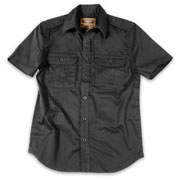 SURPLUS 1/2 Plain Summer Shirt Black