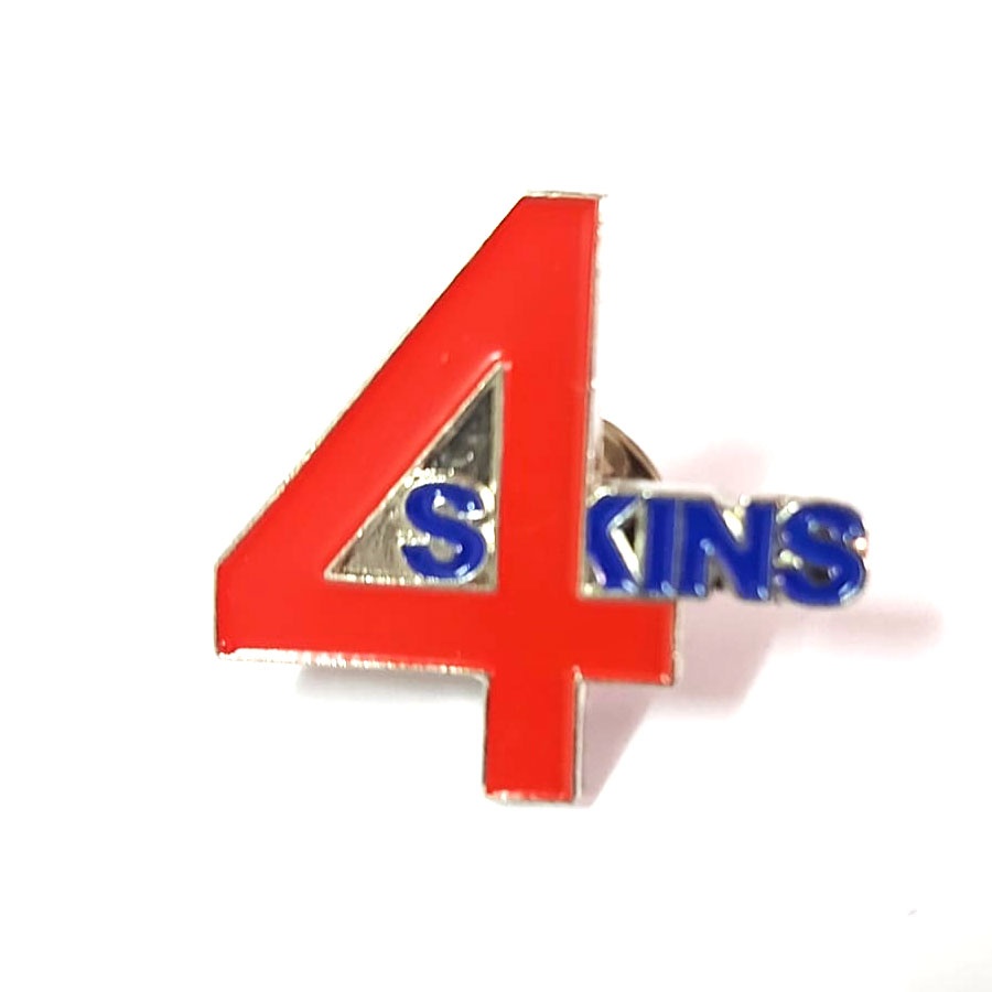 Picture 4 SKINS Logo PIN