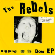 REBELS Digging up the Dom EP Vinilo Azul Ed. Limitada 