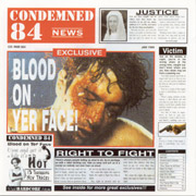CONDEMNED 84: Blood on yer face CD