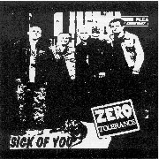 ZERO TOLERANCE: Sick of you EP