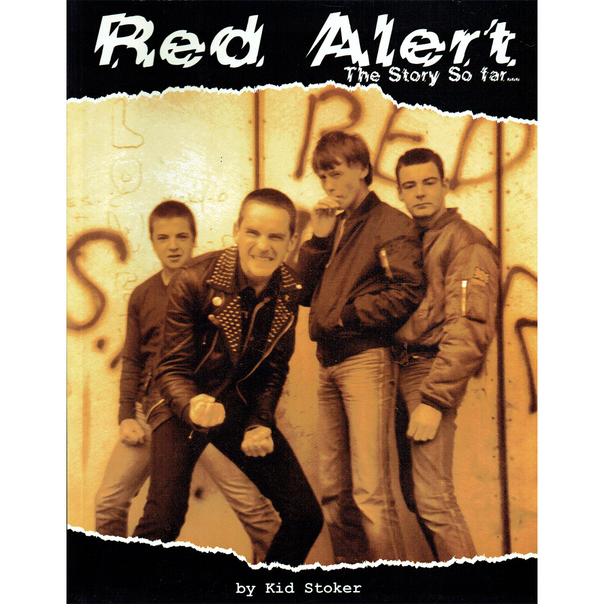 RED ALERT The Story so far...by Kid Stoker BOOK cover artwork 1