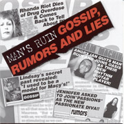 MAN'S RUIN: Gossip, rumors & lies CD