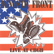 AGNOSTIC FRONT: Live at CBGB'S CD