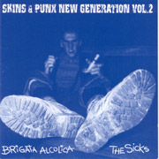 BRIGATA ALCOLICA/THE SICKS: Split CD