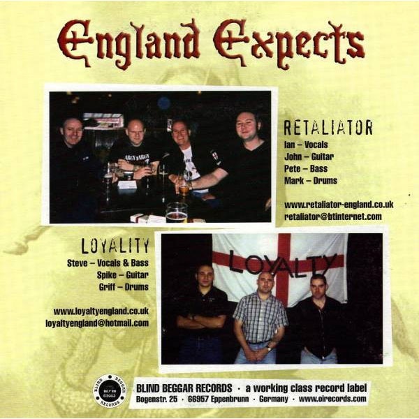 Portada RETALIATOR / LOYALTY England Expects EP 1