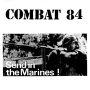 portada de COMBAT 84 Send in the marines LP 