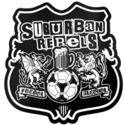 SUBURBAN REBELS Futbol i Alcohol Sticker
