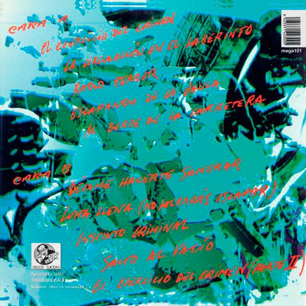 Cover of the record VOMITO La circulación en el laberinto LP 1