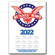 Picture of Free Runnin Riot Mailorder 2022 Calendar with all orders