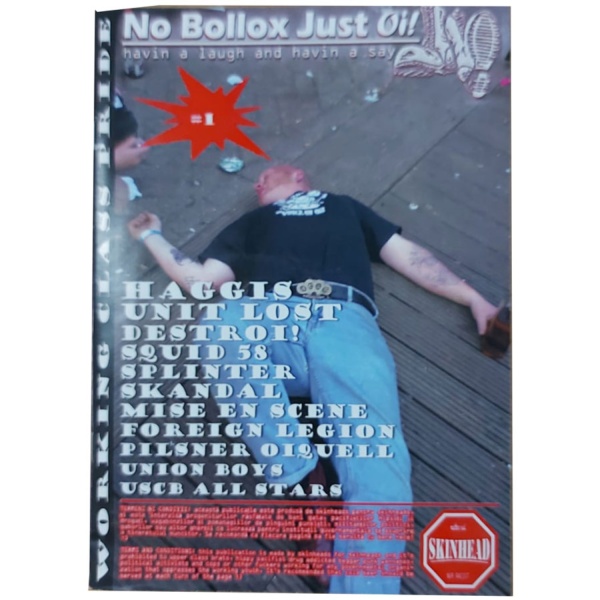 Picture for NO BOLLOX JUST OI! Zine nº1 + CD 1