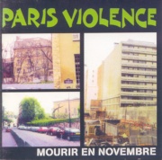 portada del CD PARIS VIOLENCE Mourir en novembre 