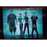 WHO'S THE REAL CRIMINAL POSTER