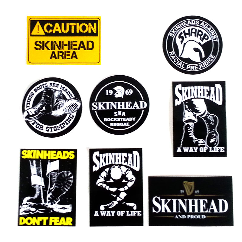 SKINHEAD STICKERS OFFER PACK 1