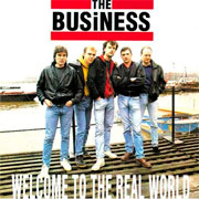 THE BUSINESS Welcome to the real World LP (Transparent Vinyl)