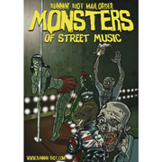 RUNNIN RIOT FREE POSTER Monsters of Street Music A2 