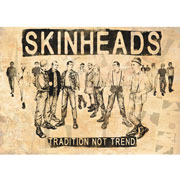 SKINHEADS Tradition not trend A3 Poster Runnin