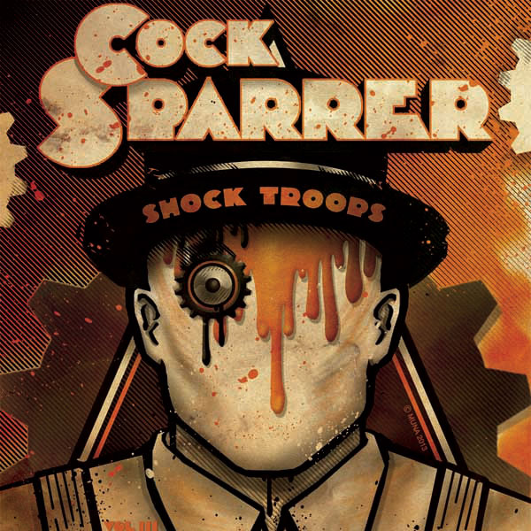 COCK SPARRER Shock Troops Vol. 3 7 inches EP 1