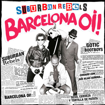 SUBURBAN REBELS Barcelona Oi! LP Black