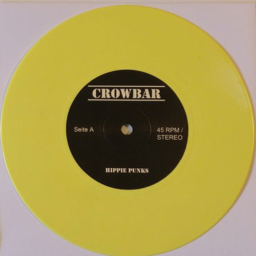 Edición limitada 25 copias CROWBAR Hippie Punks en vinilo amarillo 3