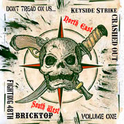 Cover for CRASHED OUT / BRICKTOP / KEYSIDE STRIKE / FIGHTING 48TH Split EP (Don't Tread Us Volume 1 EP)