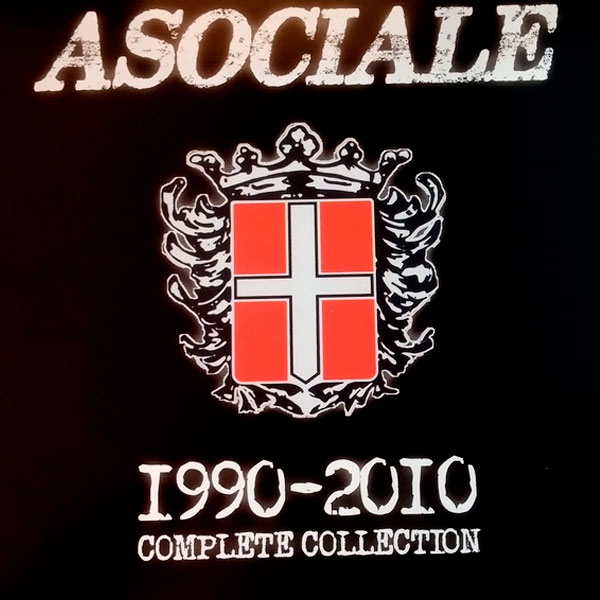 En vinilo el disco ASOCIALE 1990-2010 Complete collection LP de Italia 1