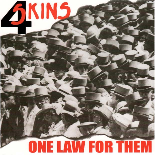 4 Skins One Law for Them portada del single 1