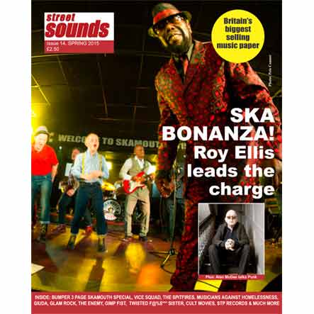 Cover artwork for STREET SOUNDS Magazine issue 14 1