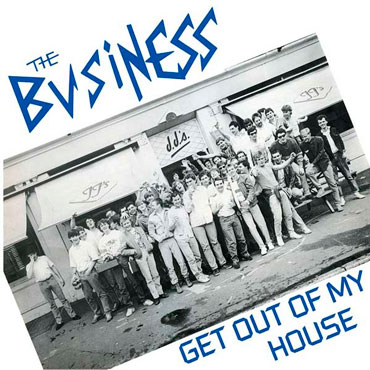 Portada original de THE BUSINESS Out of my house EP