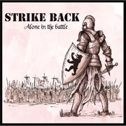 Artwork by Gaboni for STRIKE BACK Alone in the battle LP 