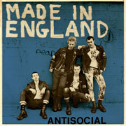 ANTISOCIAL Made in England blue cover