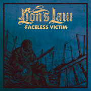 Edición de portada azul del LION'S LAW Faceless Victim EP 