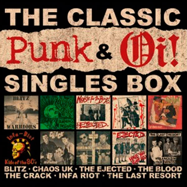 Portada de The Classic Punk & Oi! Singles Box 1